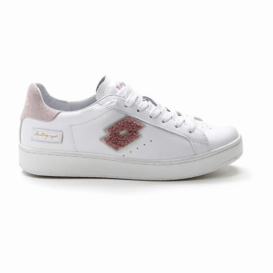 Lotto Autograph W Sneakers White / Pink | DDEXNIJO