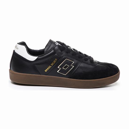 Lotto Brasil Select Lth Sneakers Black | VLITBPHM