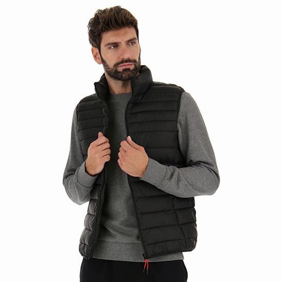 Lotto Gilet Cortina Iii Pad Pl Jackets Black | YQI7MXXP