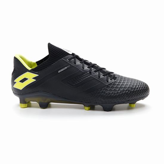 Lotto Maestro 100 Iv Fg Soccer Shoes Black / Green | EF63ZL18