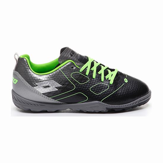 Lotto Maestro 700 Tf Jr Soccer Shoes Black / Green / Silver | ARKYHOD6