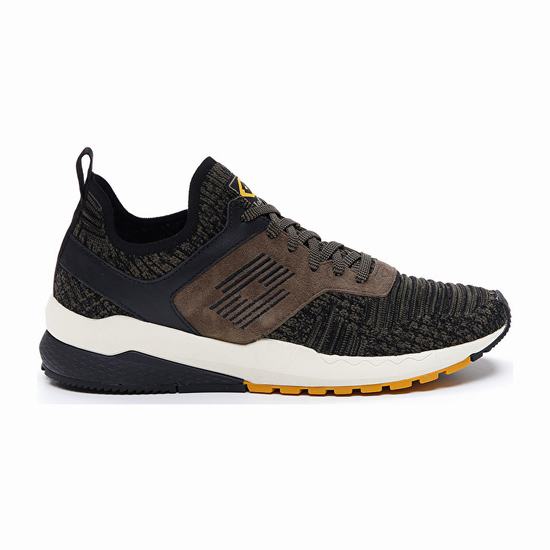 Lotto Marathon Knit Sneakers Brown / Black | ZLG2GCSA