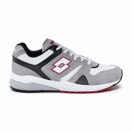 Lotto Marathon Sneakers Grey / Black / White | EFOXQVYB