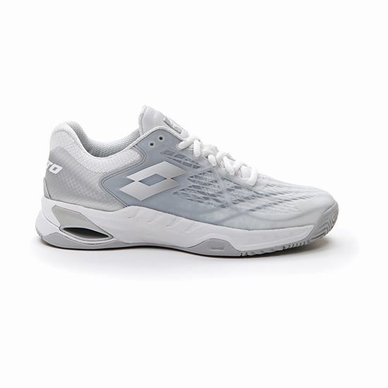 Lotto Mirage 100 Cly W Tennis Shoes White / Silver | XN7QMHIV