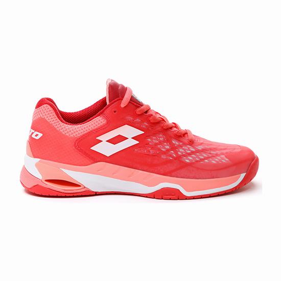 Lotto Mirage 100 Spd W Tennis Shoes Red / White / Rose | X85HPCZP