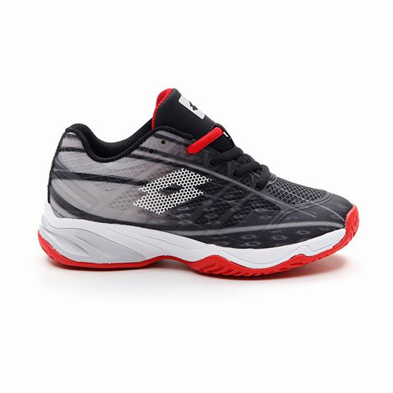 Lotto Mirage 300 Alr Jr Tennis Shoes Black / White / Red | QBLCJHPO