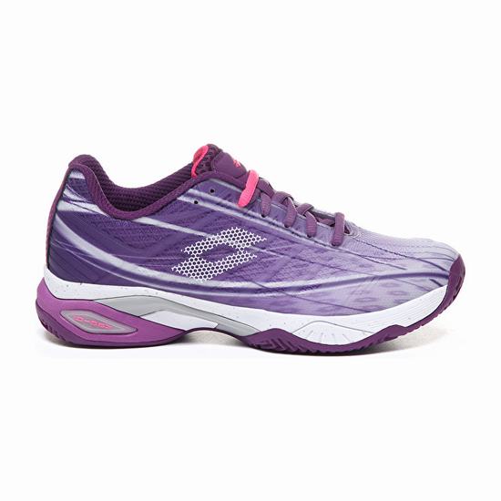 Lotto Mirage 300 Cly W Tennis Shoes Purple / White | XTJTLUJ0