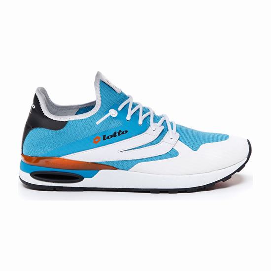 Lotto Run Light Sneakers White / Blue | KDXZPWET