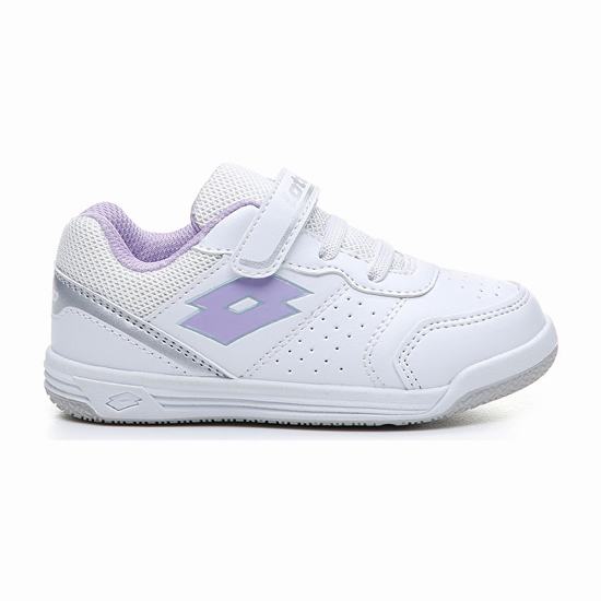 Lotto Set Ace Xii Sneakers White / Purple | NOXALCQA