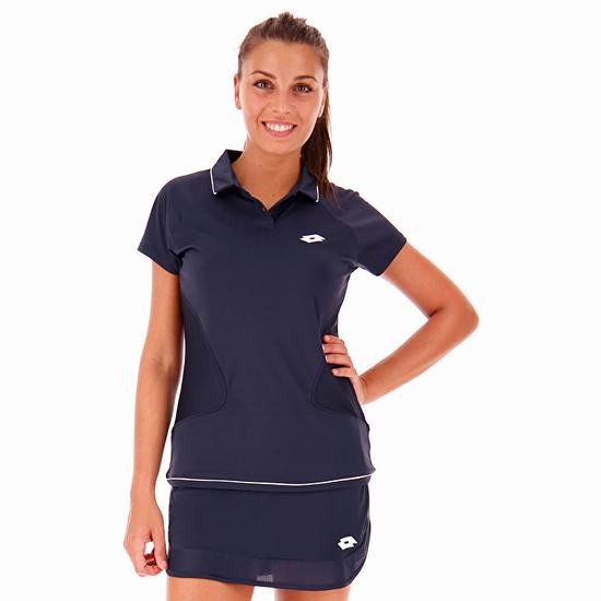 Lotto Shela Iv W Polo Shirts Navy | SVYTXCMS