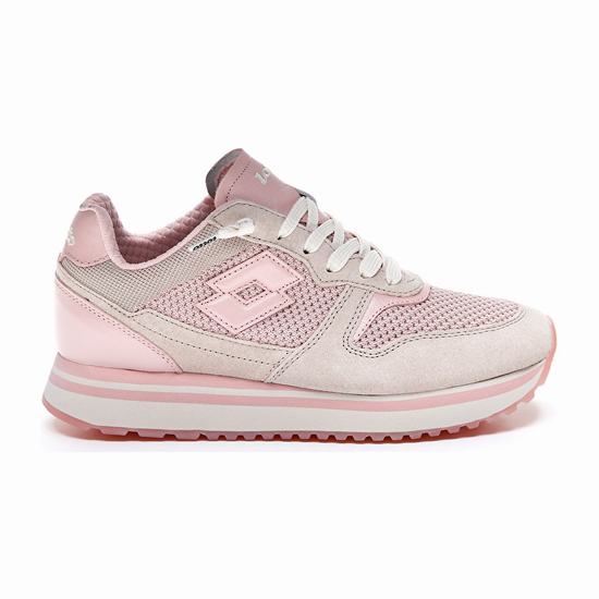 Lotto Slice Knit W Sneakers Pink | 3TVS5JCU