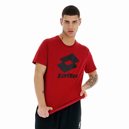 Lotto Smart Ii Js T Shirts Red | BCXWKYUY