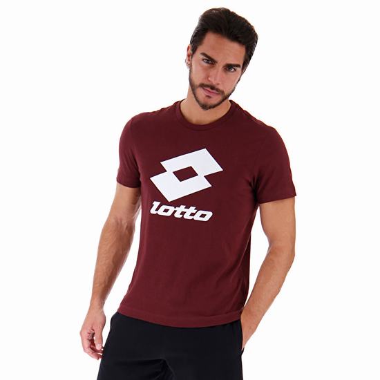 Lotto Smart Js T Shirts Red | VLN9MF5H