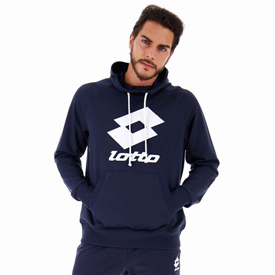 Lotto Smart Sweat Sweatshirt Navy | KMODR6Z8