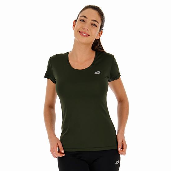 Lotto Smart W T Shirts Green | QNRTYJSK