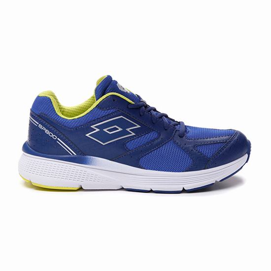 Lotto Speedride 600 Viii Running Shoes Blue / Green | 2JVGUCWS