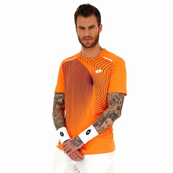 Lotto Superrapida Ii T Shirts Orange | FEKGCTC9