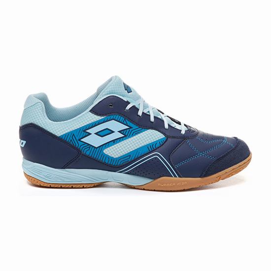 Lotto Tacto 300 V Indoor Shoes Navy / Blue | DV1ZEPHV