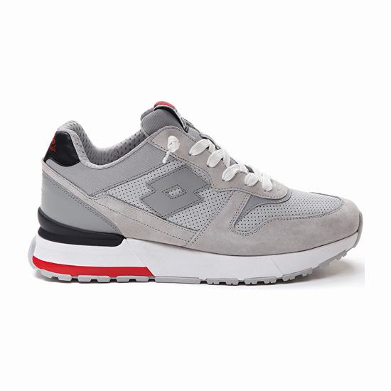 Lotto Tokyo Ginza Sd Sneakers Grey | QKDQCCWE