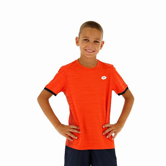 Lotto Top Ten B Ii Prt Pl T Shirts Orange | JM80PFIU